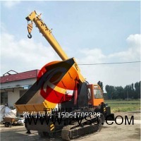 全新小型履带自卸车 山地林木履带随车吊 田地履带随车吊厂家_图片